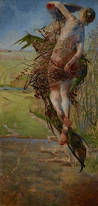 Spring [1898] by Jacek Malczewski [1854–1929]